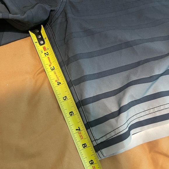 Summer Miami Surf Striped Beach Board Shorts Sz M (32-34) - Picture 8 of 8